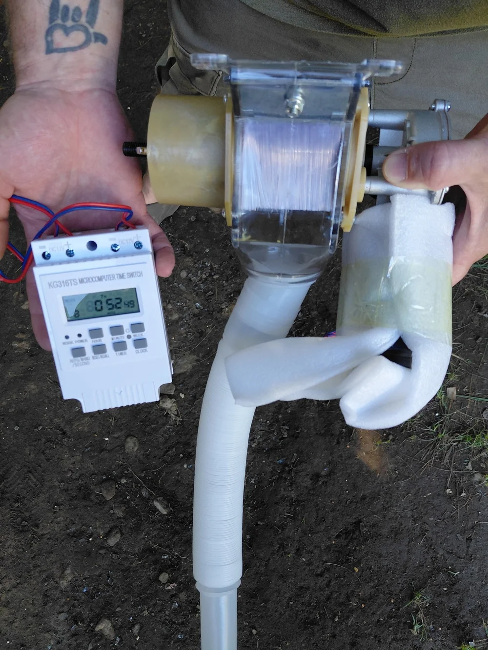 Automatic Chicken Feeder On a Timer